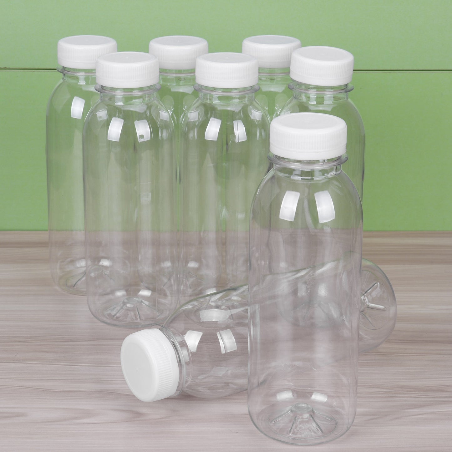 Reusable Clear Plastic Bottles