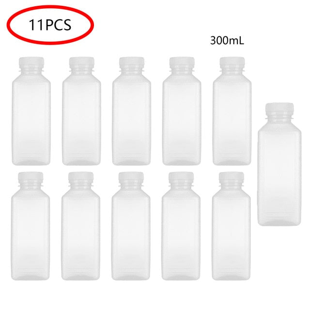 Reusable Clear Plastic Bottles